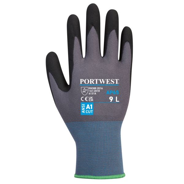 Portwest Black Grey NPR Pro Nitrile Foam 