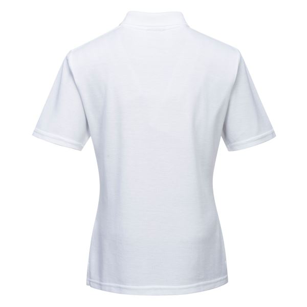 Portwest White Naples Women's Polo Shirt 