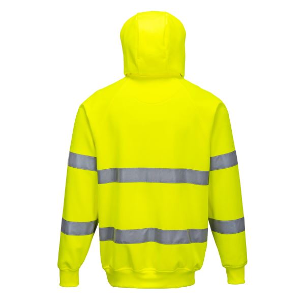 Portwest Yellow Hi-Vis Hoodie 