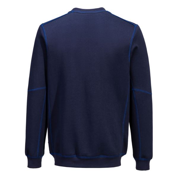 Portwest Navy Royal Essential Two Tone Sweatshirt 
