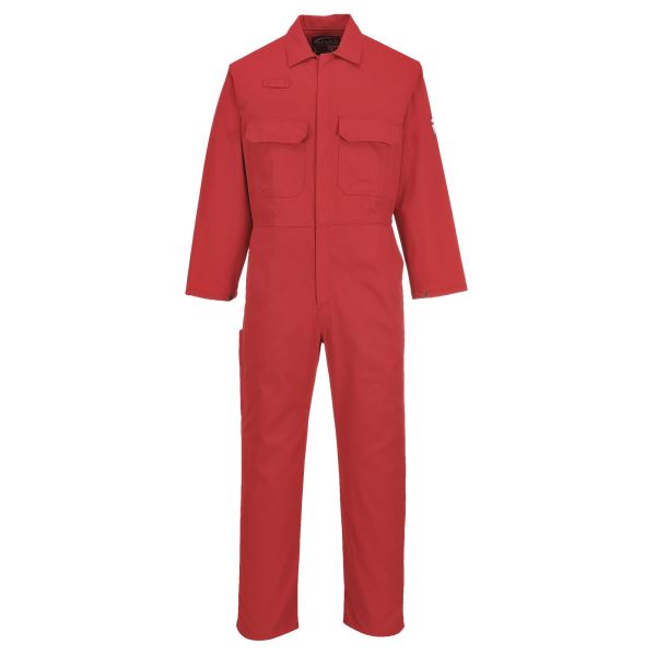 Portwest Red Bizweld FR Coverall 