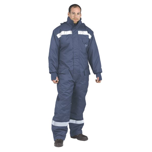 Portwest Navy ColdStore Coverall 