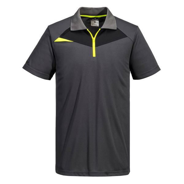 Portwest Metal Grey DX4 Polo Shirt S/S 
