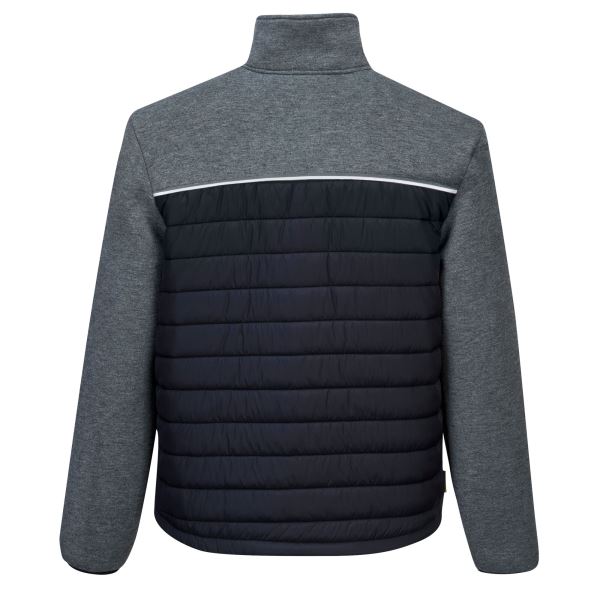 Portwest Metal Grey DX4 Hybrid Baffle Jacket 