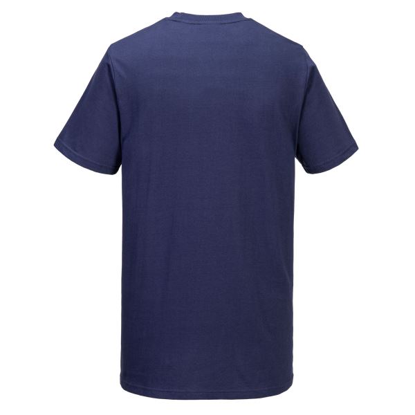 Portwest Navy Organic Cotton Recyclable T-Shirt 