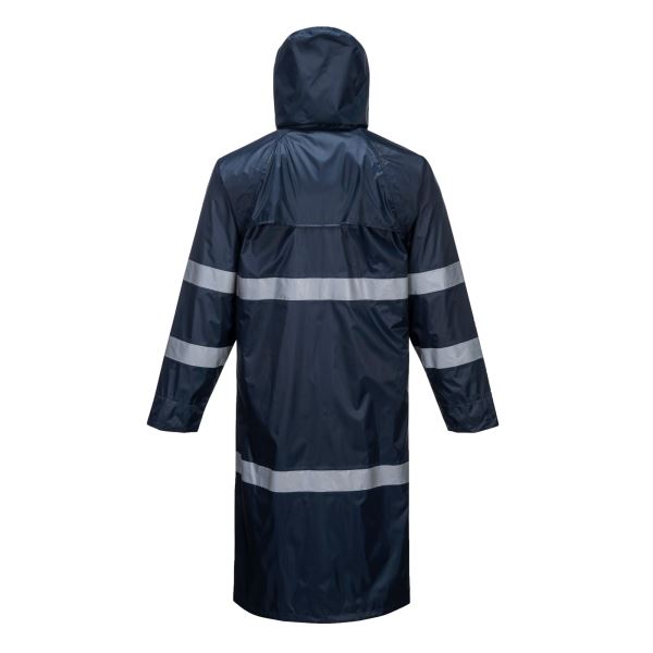 Portwest Navy Classic Iona Rain Coat 