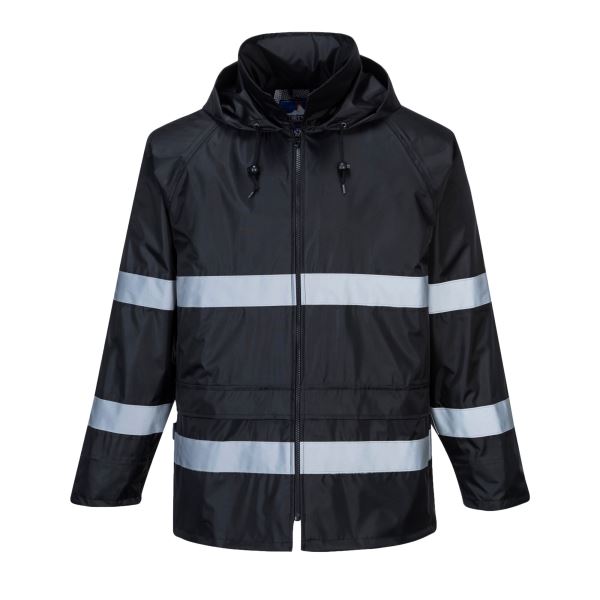Portwest Black Classic Iona Rain Jacket 