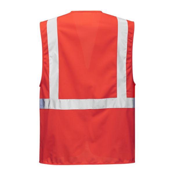 Portwest Red Iona Executive Vest 