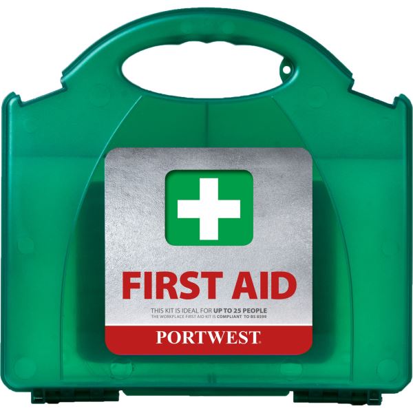 Portwest Green Workplace First Aid Kit 25 