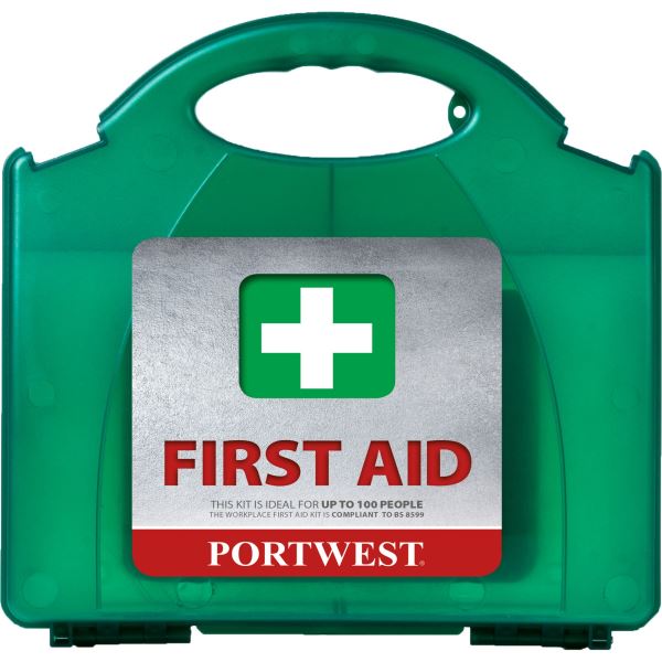 Portwest Green Workplace First Aid Kit 25+ 