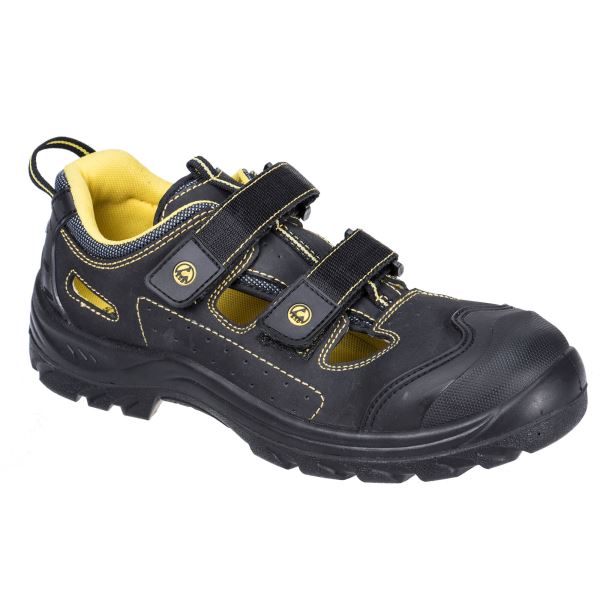 Portwest Black Portwest Compositelite ESD Tagus Sandal S1P 