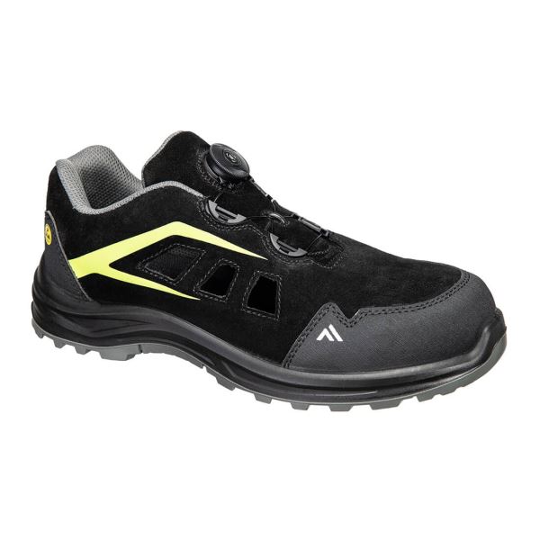 Portwest Black Green Composite Sandal S1 ESD SR FO 
