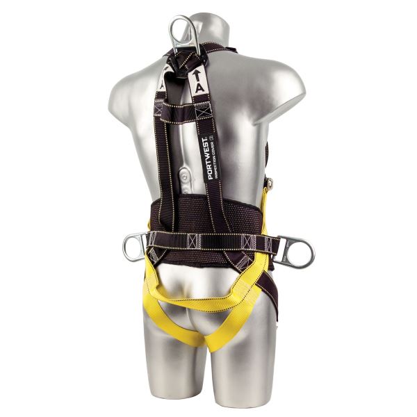 Portwest Black Portwest 2 Point Comfort Plus Harness 