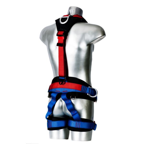 Portwest Red Portwest 4 Point Comfort Plus Harness 
