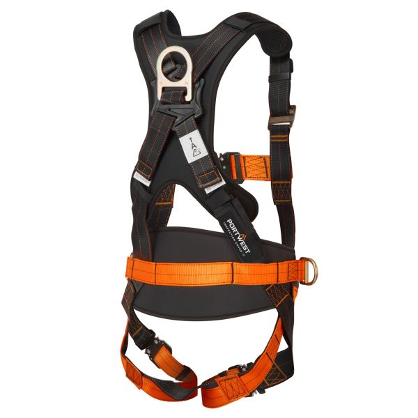 Portwest Black Orange Portwest Ultra 3 Point Harness 