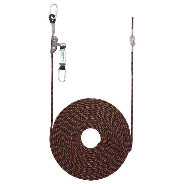 Portwest Black Orange 20m Rope Guided Fall Arrest 