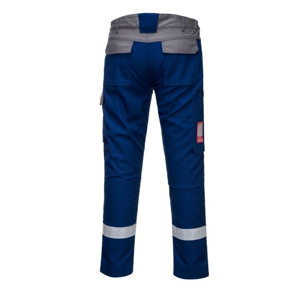 Portwest Royal Blue Bizflame Industry Two Tone Trousers 
