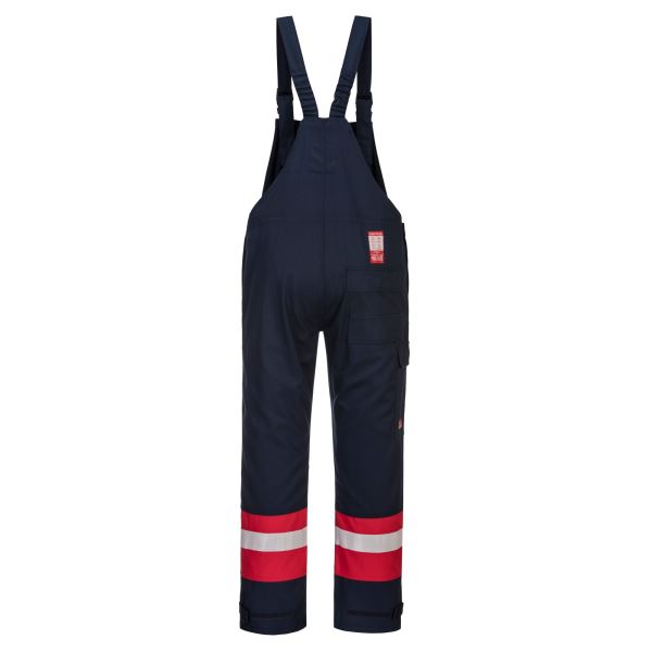 Portwest Navy Bizflame Work Bib and Brace 