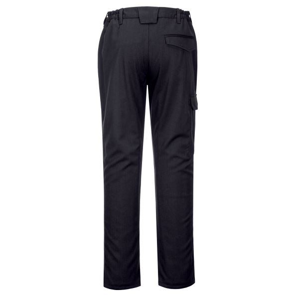 Portwest Navy FR Molten Metal Trousers 