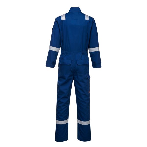 Portwest Royal Blue Bizflame Industry Coverall 