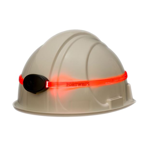 Portwest Black 360° Illuminating Helmet Band Light 