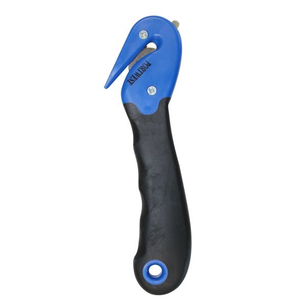 Portwest Blue Enclosed Blade Safety Knife 