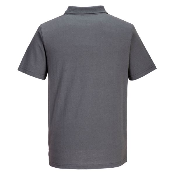 Portwest Zoom Grey Lightweight Jersey Polo Shirt (48 in a box) 