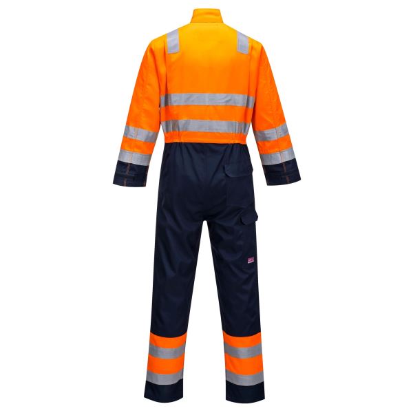 Portwest Orange Navy Modaflame RIS Navy/Orange Coverall 