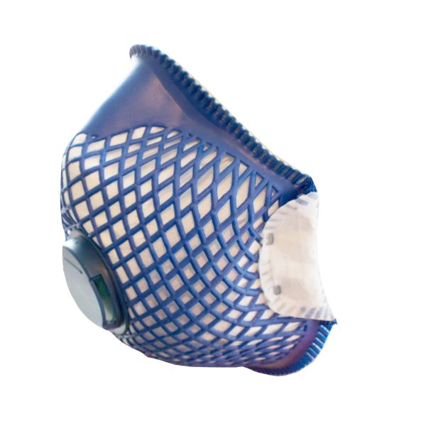 Portwest White ERGONET FFP2 Valved Dolomite Respirator (Pk10) 