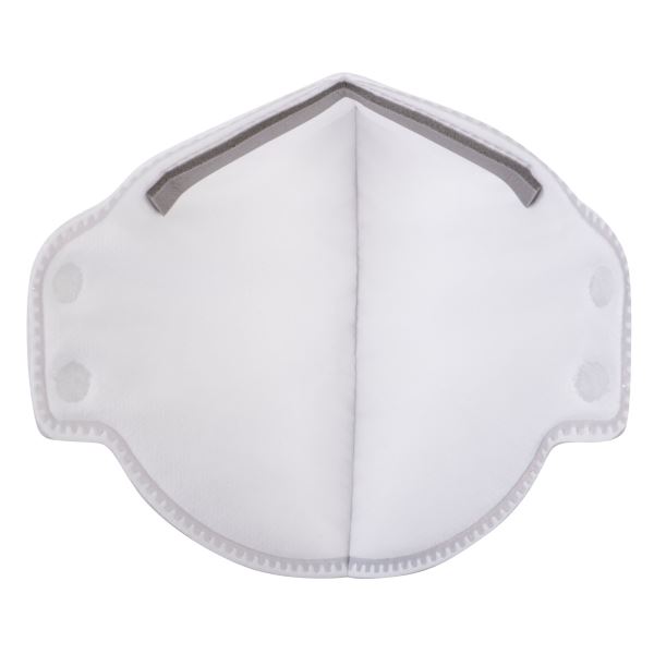 Portwest White FFP3 Dolomite Fold Flat Respirator (Pk20) 