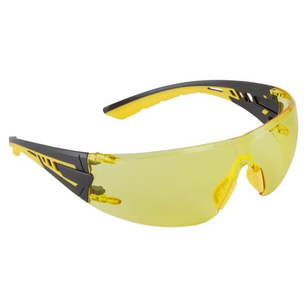 Portwest Amber Tech Look Lite KN Safety Glasses 