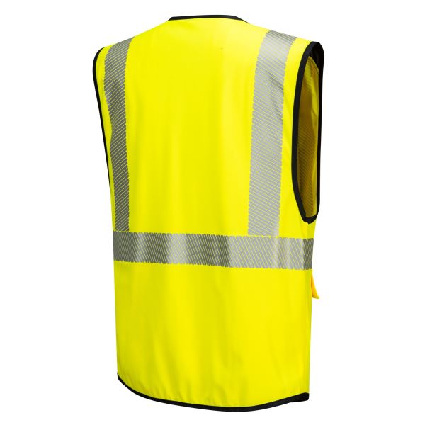 Portwest Yellow Black PW3 Hi-Vis Executive Vest  