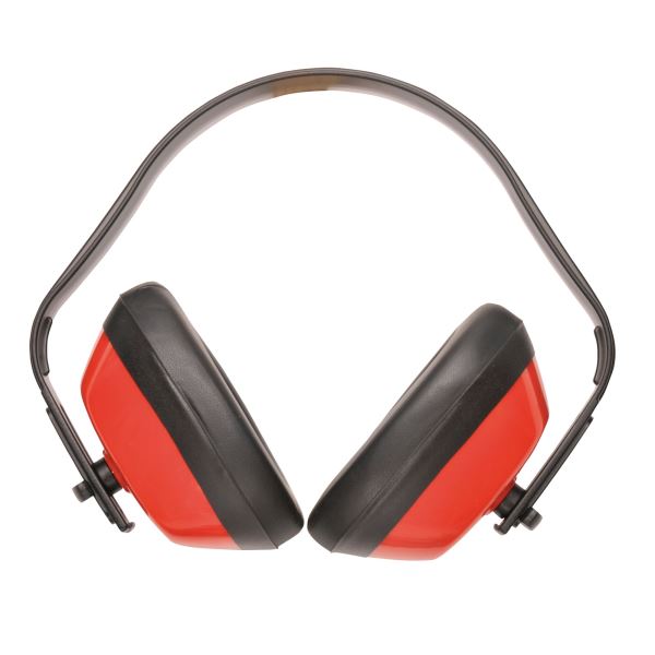 Portwest Red Classic Ear Defenders 