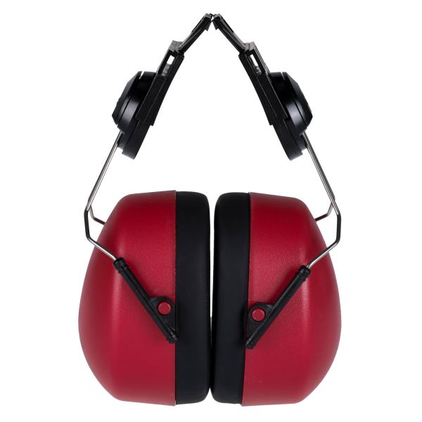 Portwest Red Clip-On Ear Defenders 