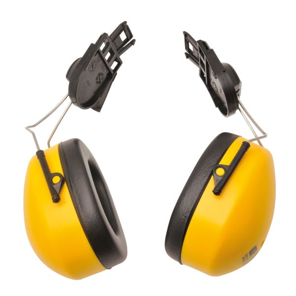 Portwest Yellow Clip-On Ear Defenders 