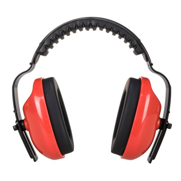 Portwest Red PW Classic Plus Ear Defenders 