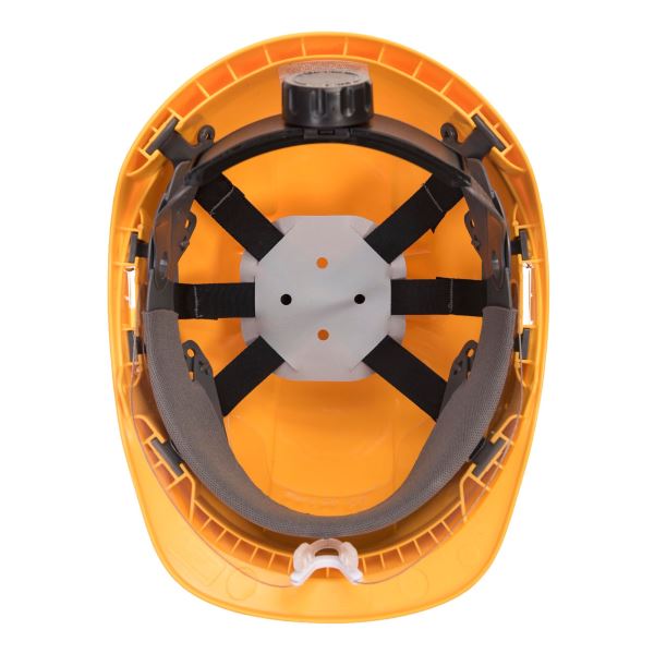 Portwest Yellow Endurance Visor Helmet 