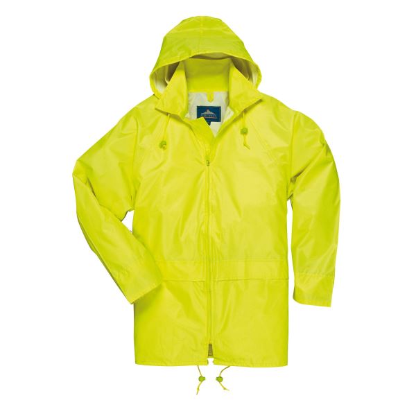 Portwest Yellow Classic Rain Jacket 