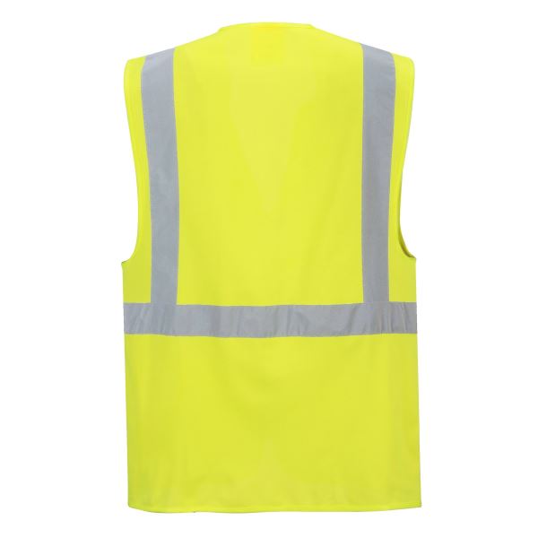 Portwest Yellow Berlin Hi-Vis Executive Vest  