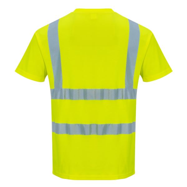 Portwest Yellow Hi-Vis T-Shirt S/S  