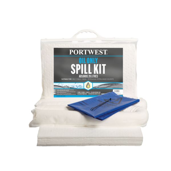 Portwest White 20 Litre Oil Only Kit 
