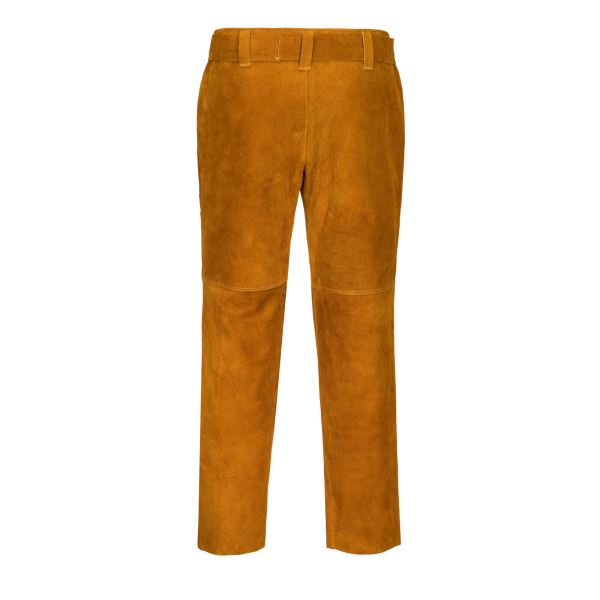 Portwest Tan Leather Welding Trousers 