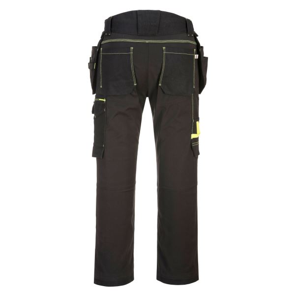 Portwest Black WX3 Eco Stretch Holster Trousers 
