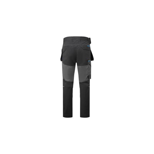 Portwest Metal Grey WX3 Slim Fit Holster Trousers 