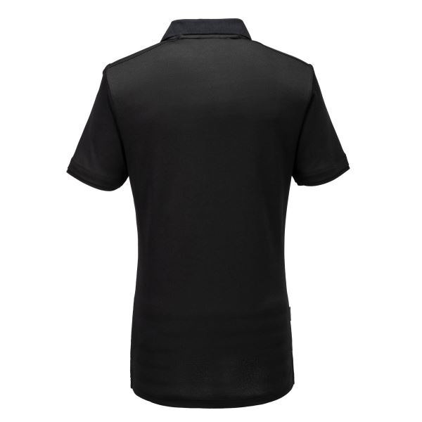 Portwest Black WX3 Eco Polo Shirt 