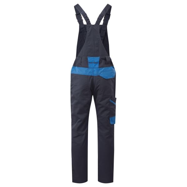 Portwest Dark Navy WX3 Industrial Wash Bib and Brace 