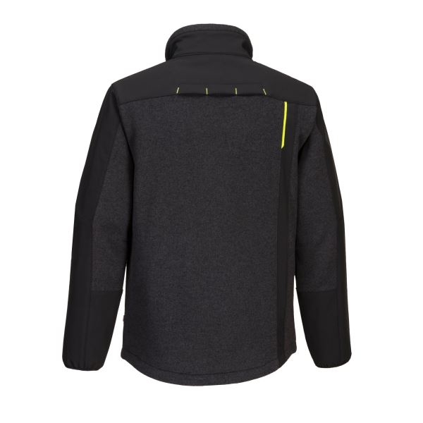 Portwest Black WX3 Eco Hybrid Softshell Jacket (2L) 