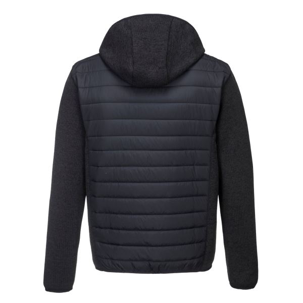 Portwest Grey Marl KX3 Hybrid Baffle Jacket 