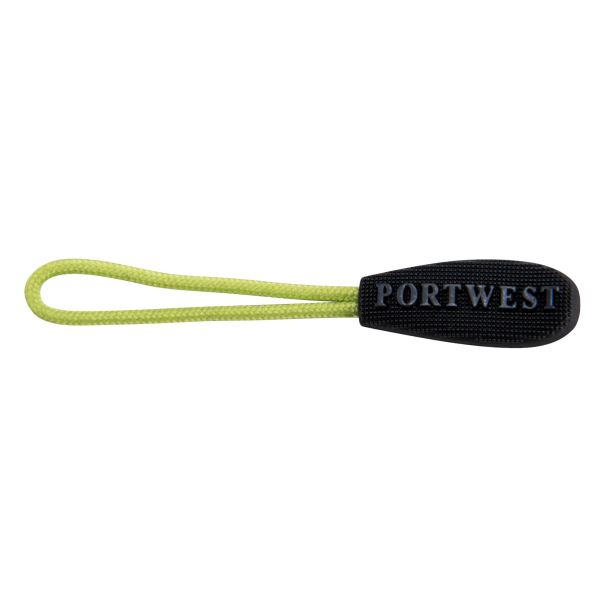 Portwest Lime Green Replaceable Zip Pullers 