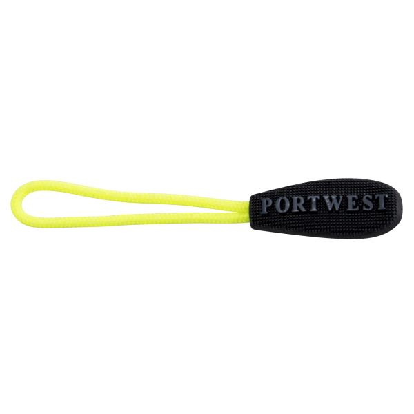Portwest Yellow Replaceable Zip Pullers 